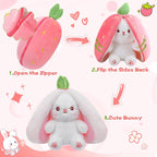MyPals STRAWBERRY POUCH RABBIT